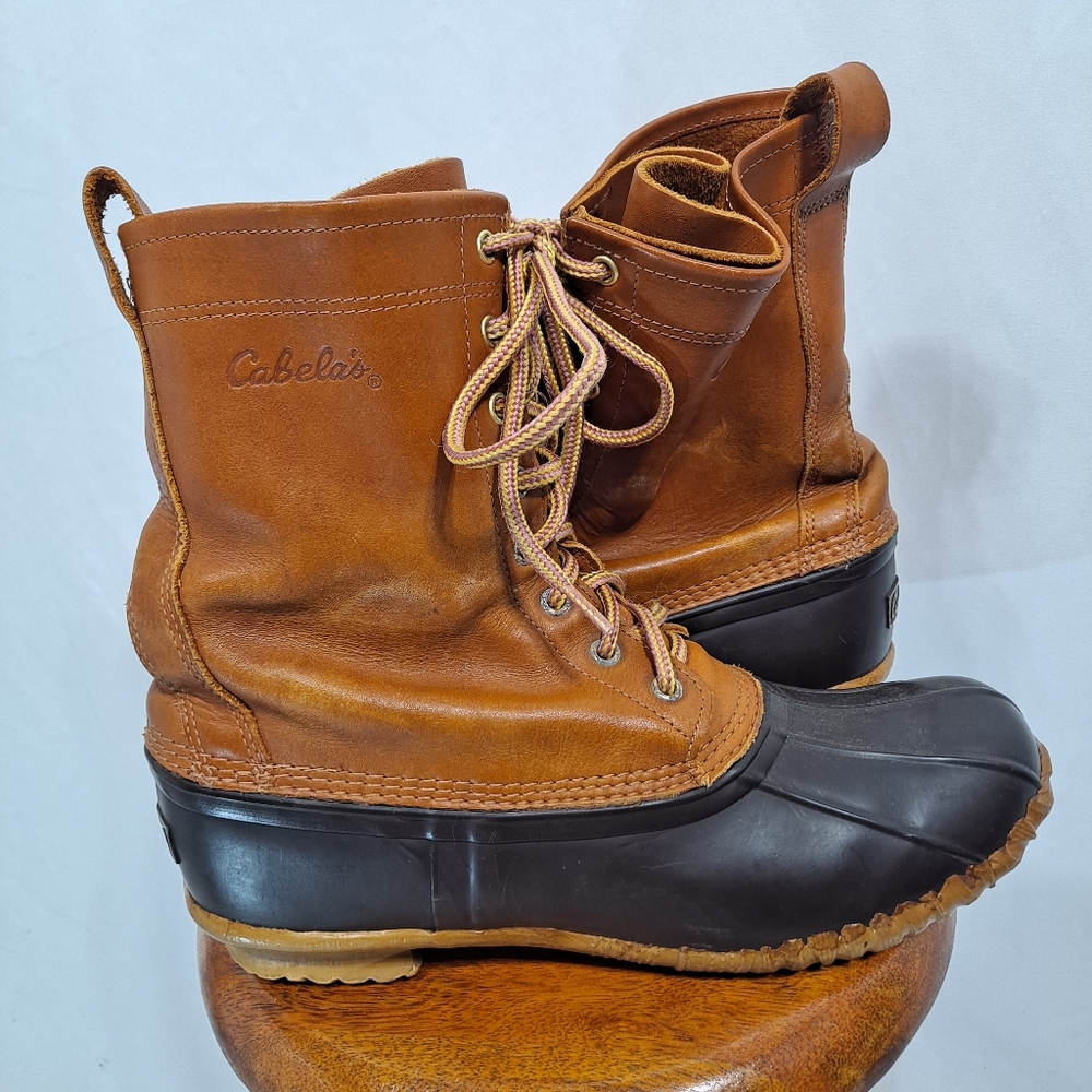 Cabela's Dark Brown Duck Boots